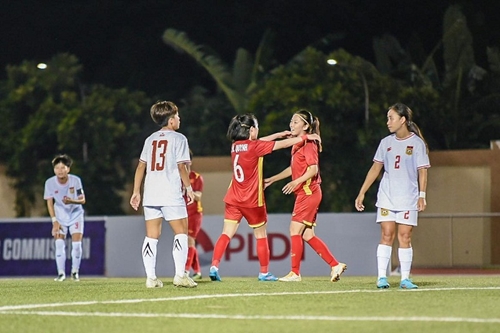 Kết quả bóng đá nữ Đông Nam Á: Đội tuyển nữ Việt Nam thắng đậm tuyển nữ Lào