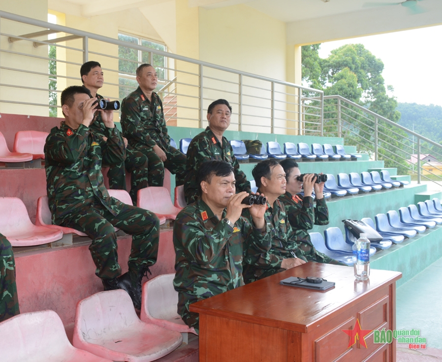 Kiểm tra huấn luyện Đội tuyển Pháo binh tham gia Hội thao quân sự quốc tế Army Games 2022