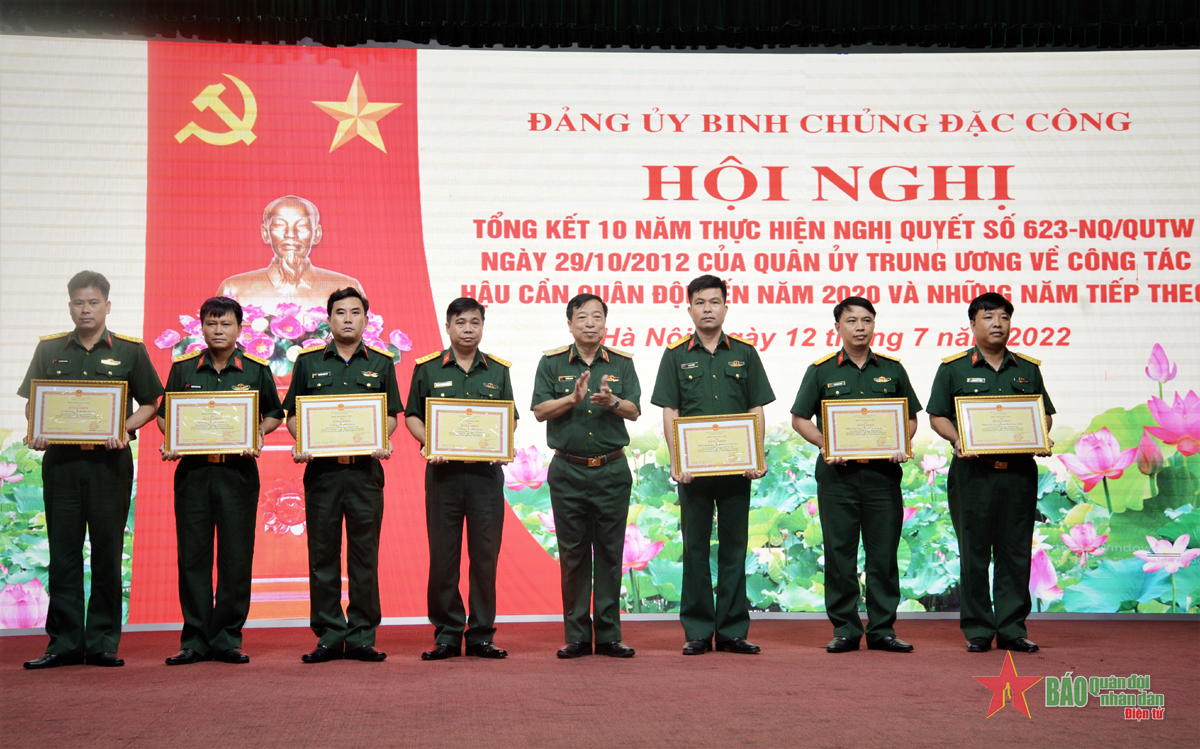 Đảng ủy Binh chủng Đặc công tổng kết 10 năm thực hiện Nghị quyết 623-NQ/QUTW