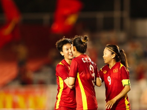 Đánh bại Myanmar, tuyển nữ Việt Nam vào bán kết Giải bóng đá nữ Đông Nam Á