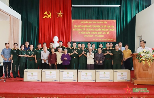 Cục Quân nhu, Tổng cục Hậu cần tổ chức về nguồn tại tỉnh Thái Nguyên