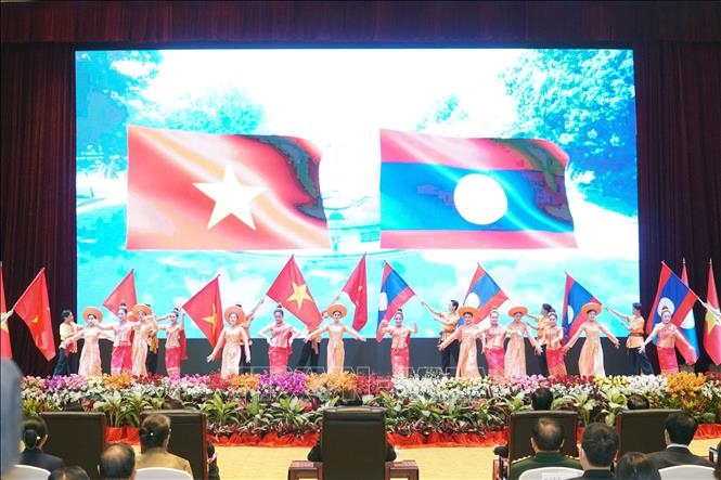 Tổ chức trọng thể Lễ kỷ niệm 60 năm Ngày thiết lập quan hệ ngoại giao Việt Nam-Lào