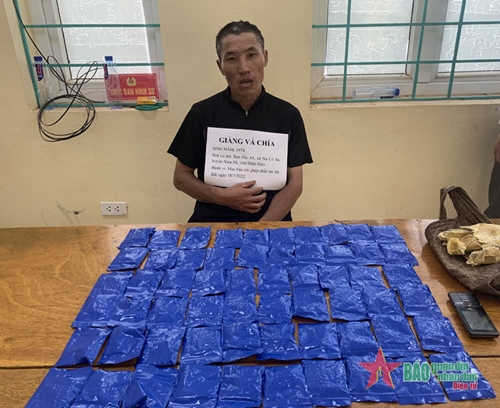 Công an tỉnh Điện Biên: Bắt giữ 1 đối tượng cùng 12.000 viên ma túy tổng hợp