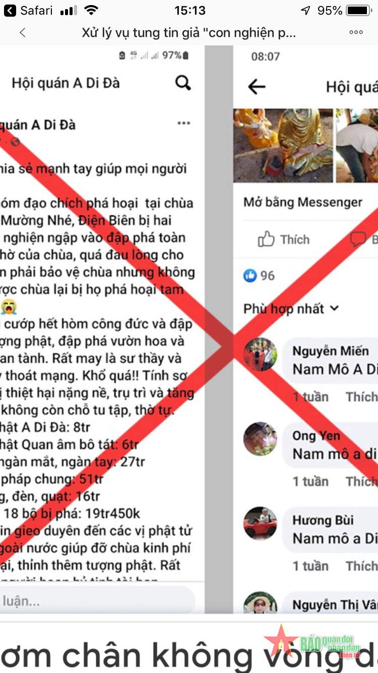 Điện Biên: Cần xử lý nghiêm hành vi tung tin giả để trục lợi