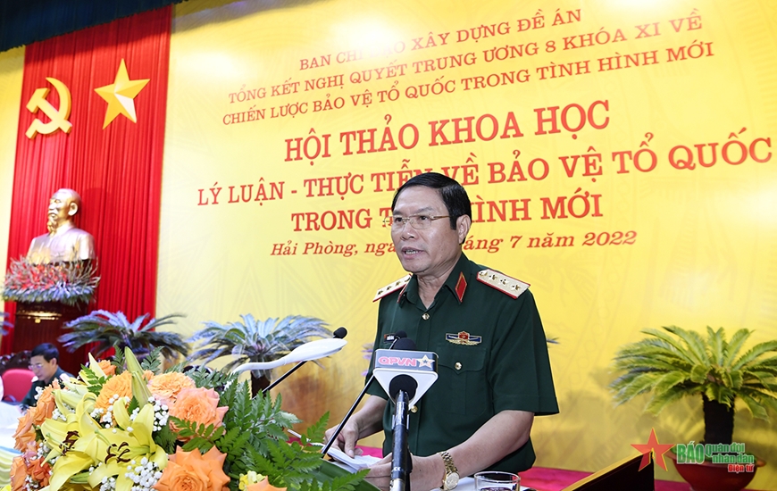 Chủ tịch nước Nguyễn Xuân Phúc chủ trì Hội thảo khoa học “Lý luận - Thực tiễn về bảo vệ Tổ quốc trong tình hình mới”