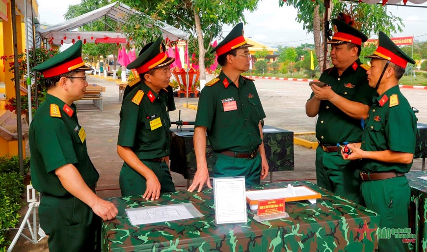 Hội thi Kỹ thuật Tăng thiết giáp toàn quân tại Lữ đoàn Tăng thiết giáp 574