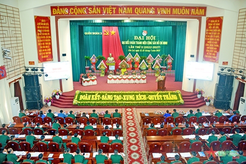 Quân đoàn 3 khai mạc Đại hội đại biểu Đoàn TNCS Hồ Chí Minh lần thứ X