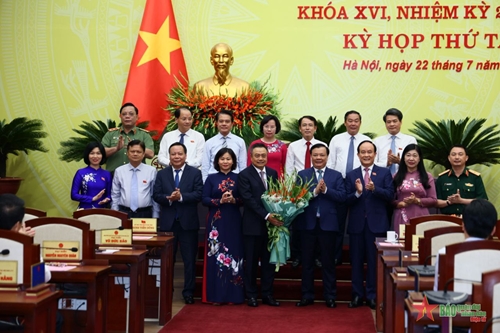 Đồng chí Trần Sỹ Thanh được bầu giữ chức Chủ tịch UBND TP Hà Nội nhiệm kỳ 2021-2026

