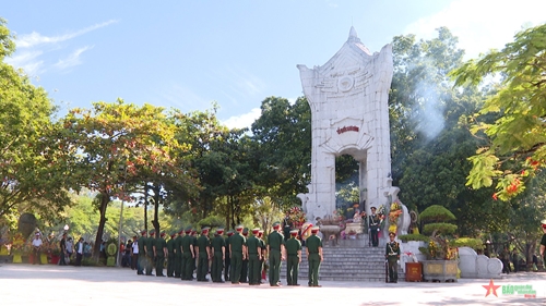 Tổng cục Hậu cần tổ chức các hoạt động tri ân tại tỉnh Quảng Bình và Quảng Trị