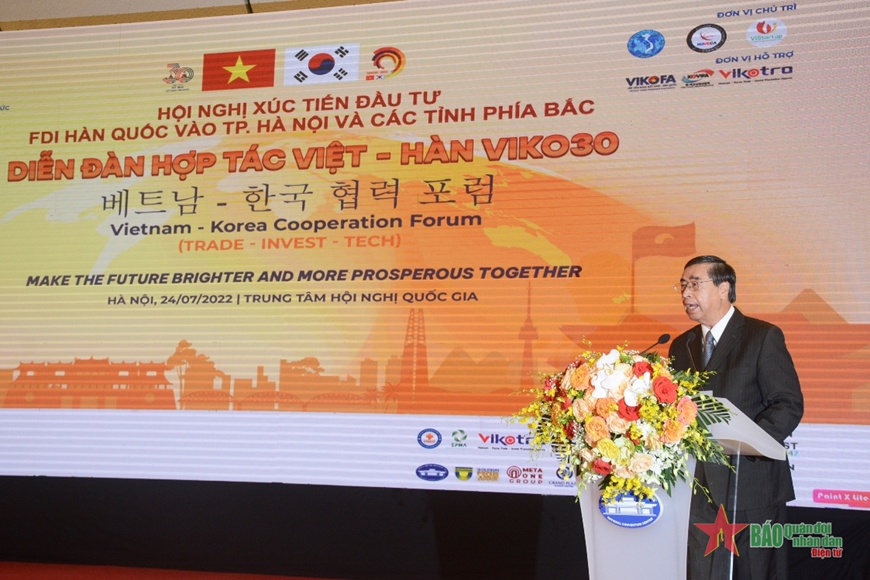 Hội nghị xúc tiến đầu tư FDI Hàn Quốc vào các tỉnh phía Bắc