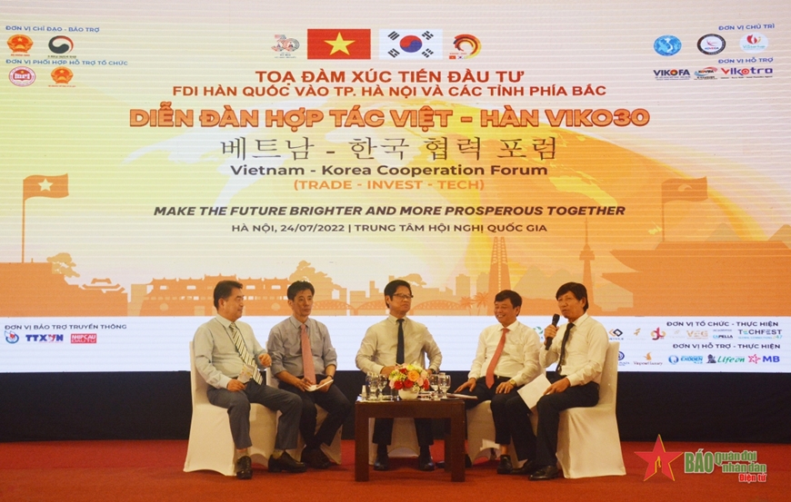 Hội nghị xúc tiến đầu tư FDI Hàn Quốc vào các tỉnh phía Bắc