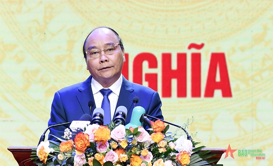Bài phát biểu của Chủ tịch nước Nguyễn Xuân Phúc tại Lễ kỷ niệm 75 năm Ngày Thương binh- Liệt sĩ và gặp mặt Người có công với cách mạng tiêu biểu toàn quốc năm 2022