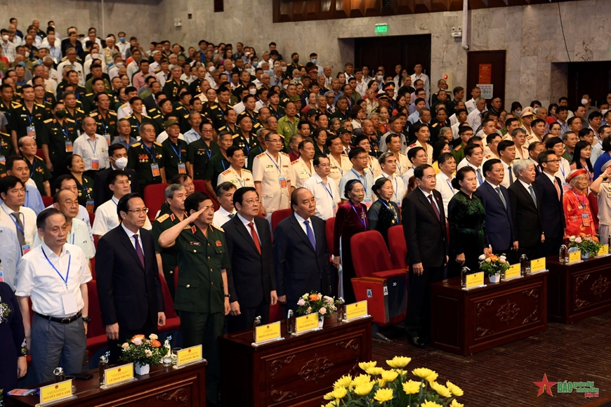Lễ kỷ niệm 75 năm Ngày Thương binh-Liệt sĩ và Tuyên dương đại biểu người có công với cách mạng tiêu biểu toàn quốc năm 2022