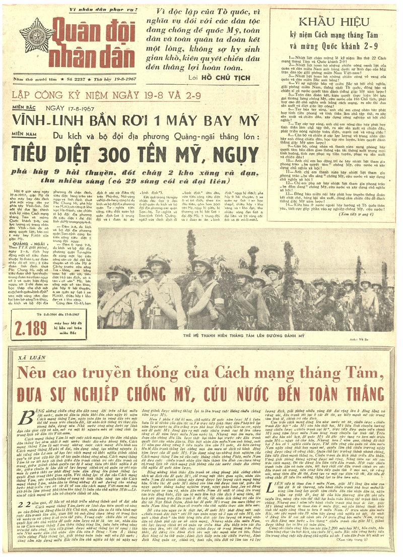 Ngày 19-8-1945: Cách mạng Tháng Tám thành công
