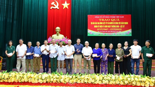 Công ty Cổ phần TNH99 Việt Nam tri ân hướng tới kỷ niệm 75 năm Ngày Thương binh - Liệt sĩ