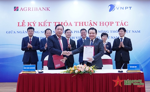 Tập đoàn VNPT và Agribank ký kết thỏa thuận hợp tác toàn diện
