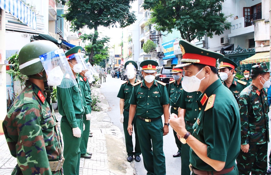 LLVT Quân khu 7: Trách nhiệm, nghĩa tình, lập công xuất sắc trong chống dịch Covid-19