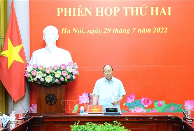 Chủ tịch nước chủ trì Phiên họp thứ hai Hội đồng Quốc phòng và An ninh nhiệm kỳ 2021 - 2026