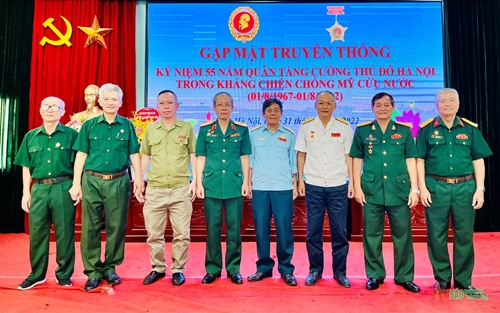 Hội Cựu Quân tăng cường Thủ đô Hà Nội gặp mặt kỷ niệm 55 năm Ngày truyền thống