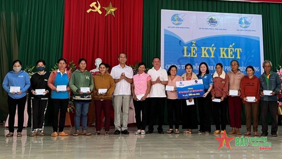 Phụ nữ Bình Dương tổ chức Chương trình “Đồng hành cùng phụ nữ biên cương” tại Đắc Nông