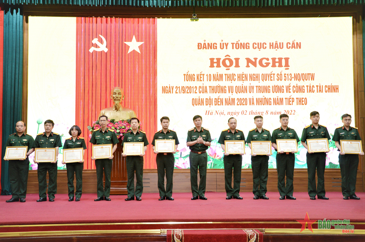 Đảng ủy Tổng cục Hậu cần tổng kết 10 năm thực hiện Nghị quyết số 513 về công tác tài chính