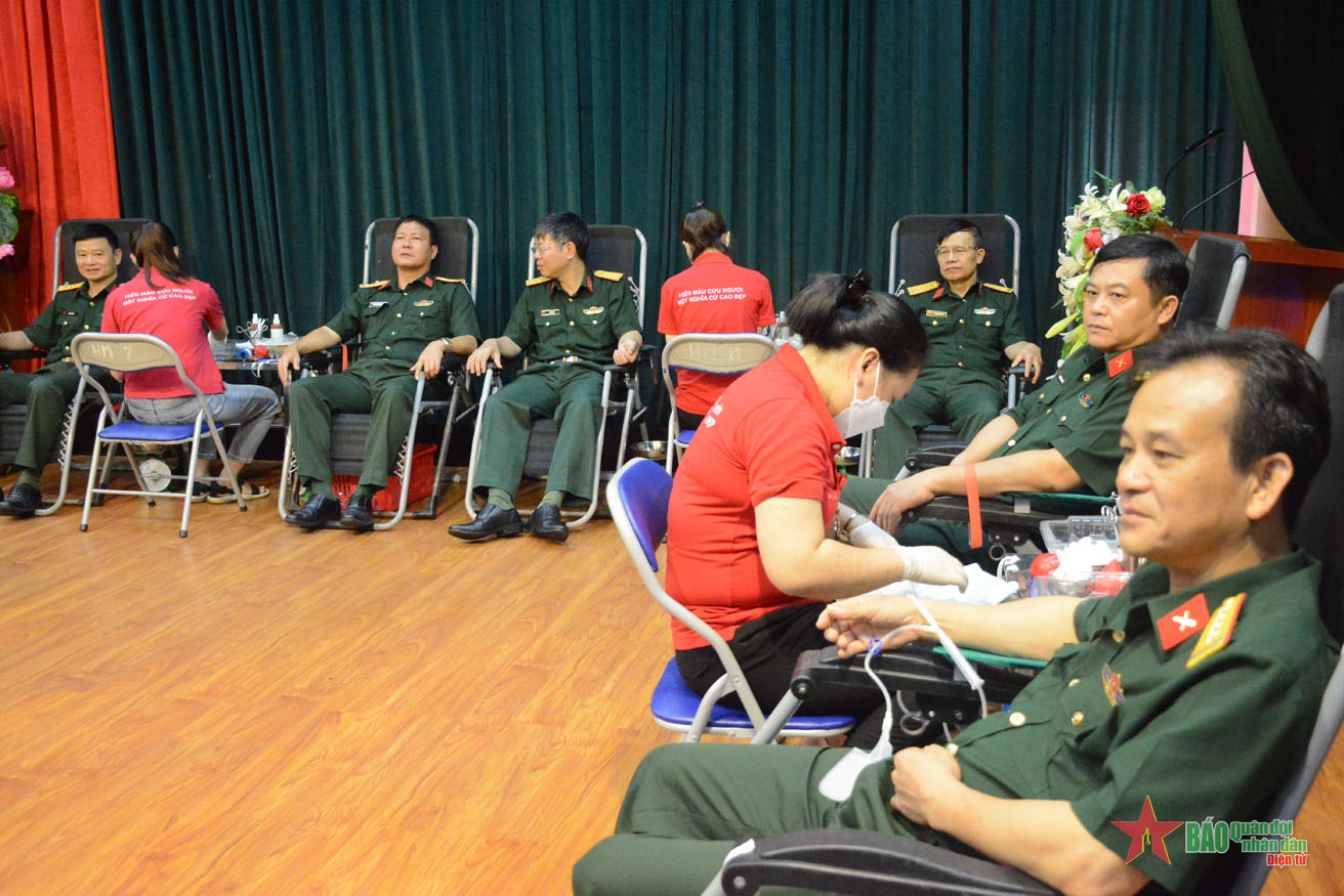 Cục Tiêu chuẩn - Đo lường - Chất lượng tổ chức hiến máu nhân đạo năm 2022