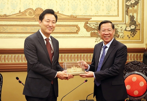 Đẩy mạnh hợp tác giữa TP Hồ Chí Minh và Seoul (Hàn Quốc)