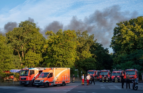 Nổ kho đạn gây cháy rừng nghiêm trọng ở Đức

