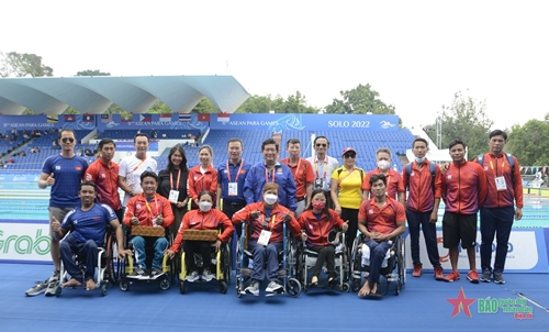 ASEAN Para Games 11: Đoàn Việt Nam giành vị trí thứ 3 chung cuộc