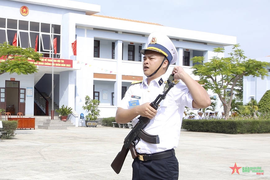 “Cuộc sát hạch điều lệnh" cán bộ hải quân “Cuộc sát hạch điều lệnh" cán bộ hải quân
