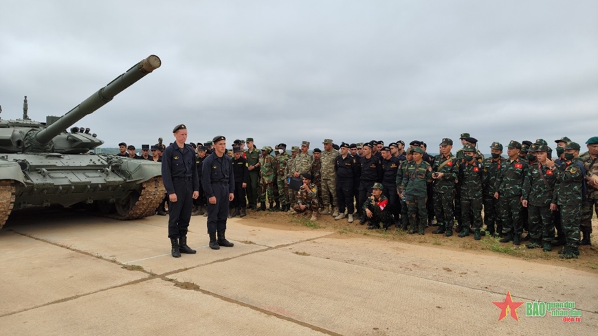 Army Games 2022: Đội tuyển Xe tăng Việt Nam nghiên cứu thao trường và điều kiện thi đấu