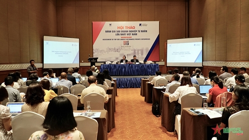 Hội thảo đánh giá 500 doanh nghiệp tư nhân lớn nhất Việt Nam