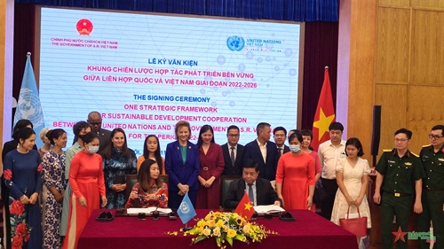 Việt Nam-Liên hợp quốc hợp tác phát triển bền vững
