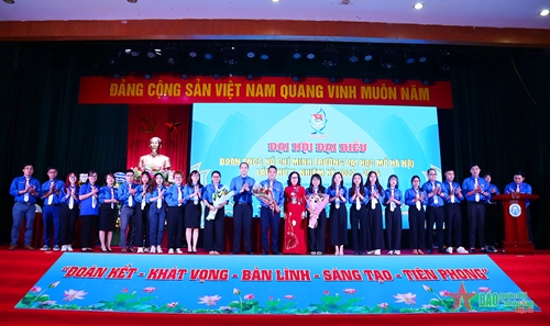 Đoàn TNCS Hồ Chí Minh Đại học Mở Hà Nội tổ chức thành công đại hội