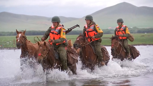 Army Games 2022: Kỵ binh các quốc gia tranh tài ở nội dung Marathon kỵ binh