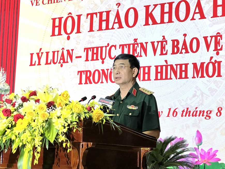 Chủ tịch nước Nguyễn Xuân Phúc chủ trì Hội thảo khoa học “Lý luận - thực tiễn bảo vệ Tổ quốc trong tình hình mới”