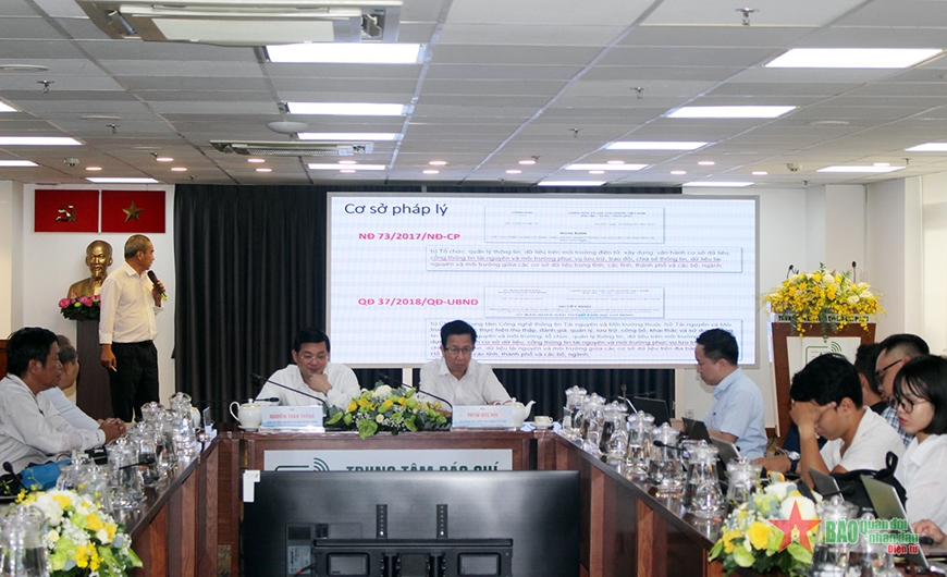 TP HCM công bố “Nền tảng chia sẻ dữ liệu tài nguyên và môi trường