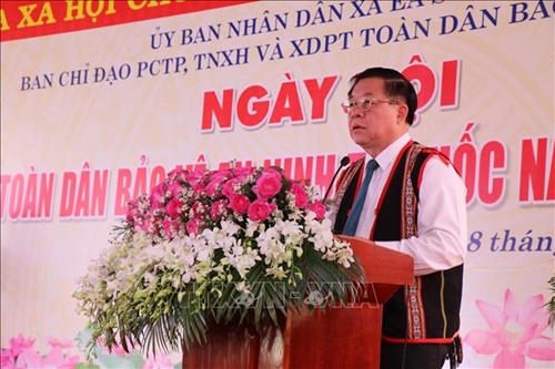 Lãnh đạo Ban Tuyên giáo Trung ương dự Ngày hội toàn dân bảo vệ an ninh Tổ quốc tại Đắk Lắk