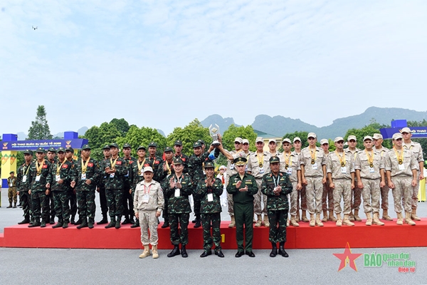 Army Games 2022 Bế mạc và trao giải Cuộc thi Vùng tai nạn” tại Việt Nam
