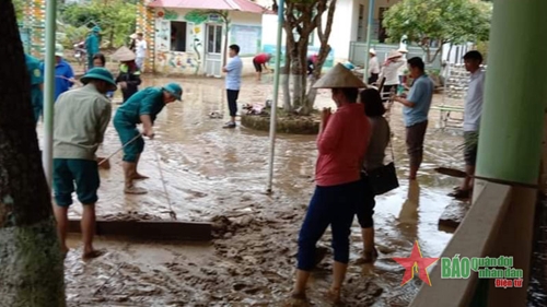 Điện Biên: Mưa lớn gây thiệt hại nhiều hoa màu, cơ sở vật chất