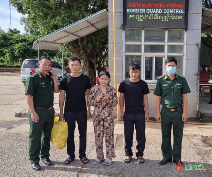 Biên phòng Kon Tum: Giải cứu nạn nhân bị lừa bán sang Campuchia