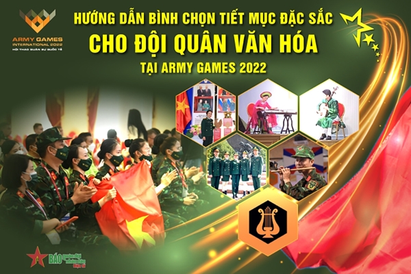 Hãy tiếp tục bình chọn cho Đội tuyển Văn hóa-Nghệ thuật QĐND Việt Nam