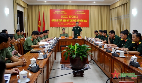 Bộ tư lệnh Bảo vệ Lăng Chủ tịch Hồ Chí Minh và Bộ tư lệnh Cảnh vệ thực hiện quy chế phối hợp hiệu quả