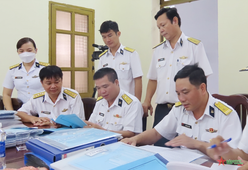 Lữ đoàn 125 tham gia tốt hội thi bốn chuyên ngành hậu cần Quân chủng Hải quân