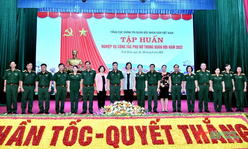 Nâng cao kỹ năng, nghiệp vụ cho đội ngũ làm công tác phụ nữ trong toàn quân