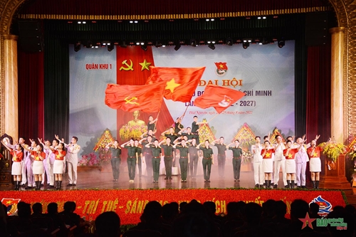 Đoàn TNCS Hồ Chí Minh Quân khu 1 tổ chức Đại hội đại biểu lần thứ IX (2022-2027)