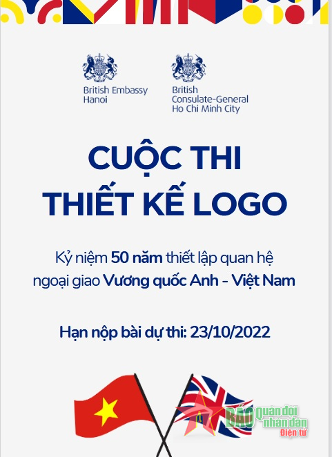 Cuộc thi thiết kế logo kỷ niệm 50 năm quan hệ ngoại giao Anh-Việt Nam