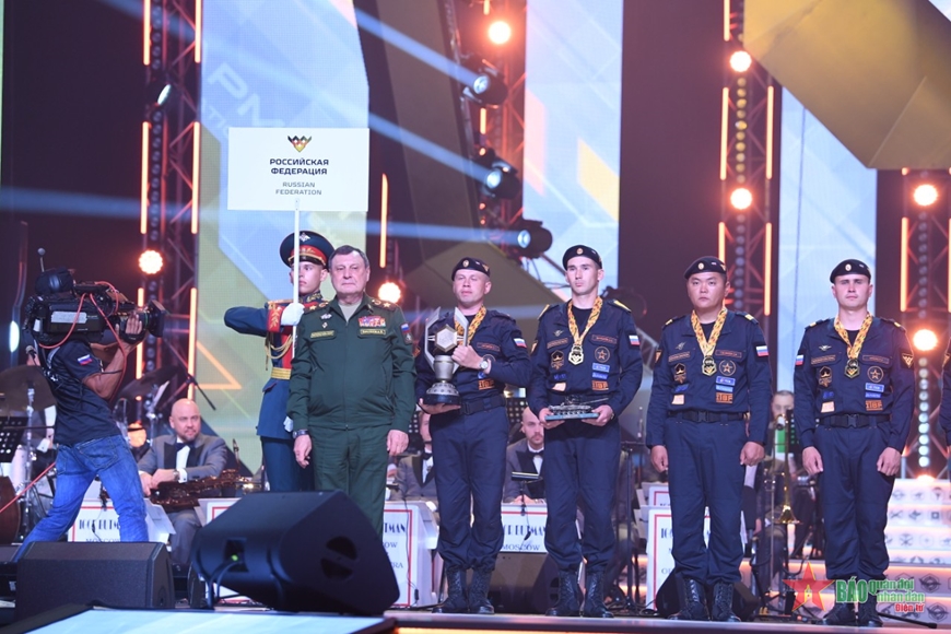 Bế mạc Hội thao Quân sự quốc tế (Army Games) 2022: Đoàn Quân đội nhân dân Việt Nam xếp ở vị trí thứ 5