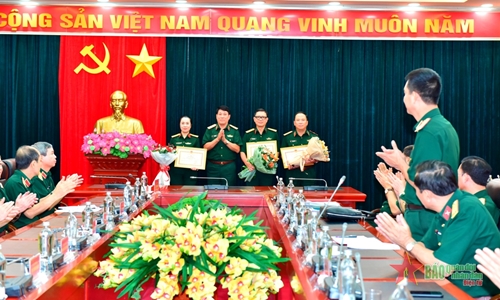 Đại tướng Lương Cường chủ trì Hội nghị giao ban Tổng cục Chính trị tháng 8-2022