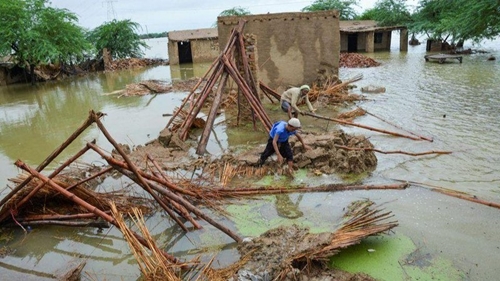 Pakistan kêu gọi hỗ trợ tài chính vì lũ lụt 